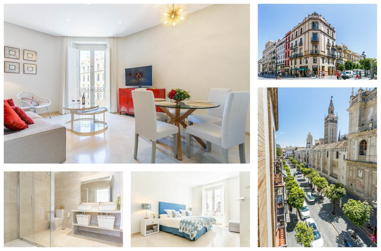 Apartamento Living By Cathedral Sevilla Bagian luar foto